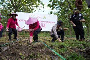 Polres Bojonegoro Sulap Lahan Kosong Jadi Kebun Jagung Wujudkan Swasembada Pangan